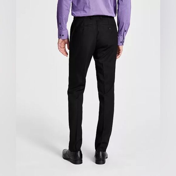 Kenneth Cole Reaction
Men's Ready Flex Slim-Fit Suit black 36 reg 29W NWT - Picture 8 of 12